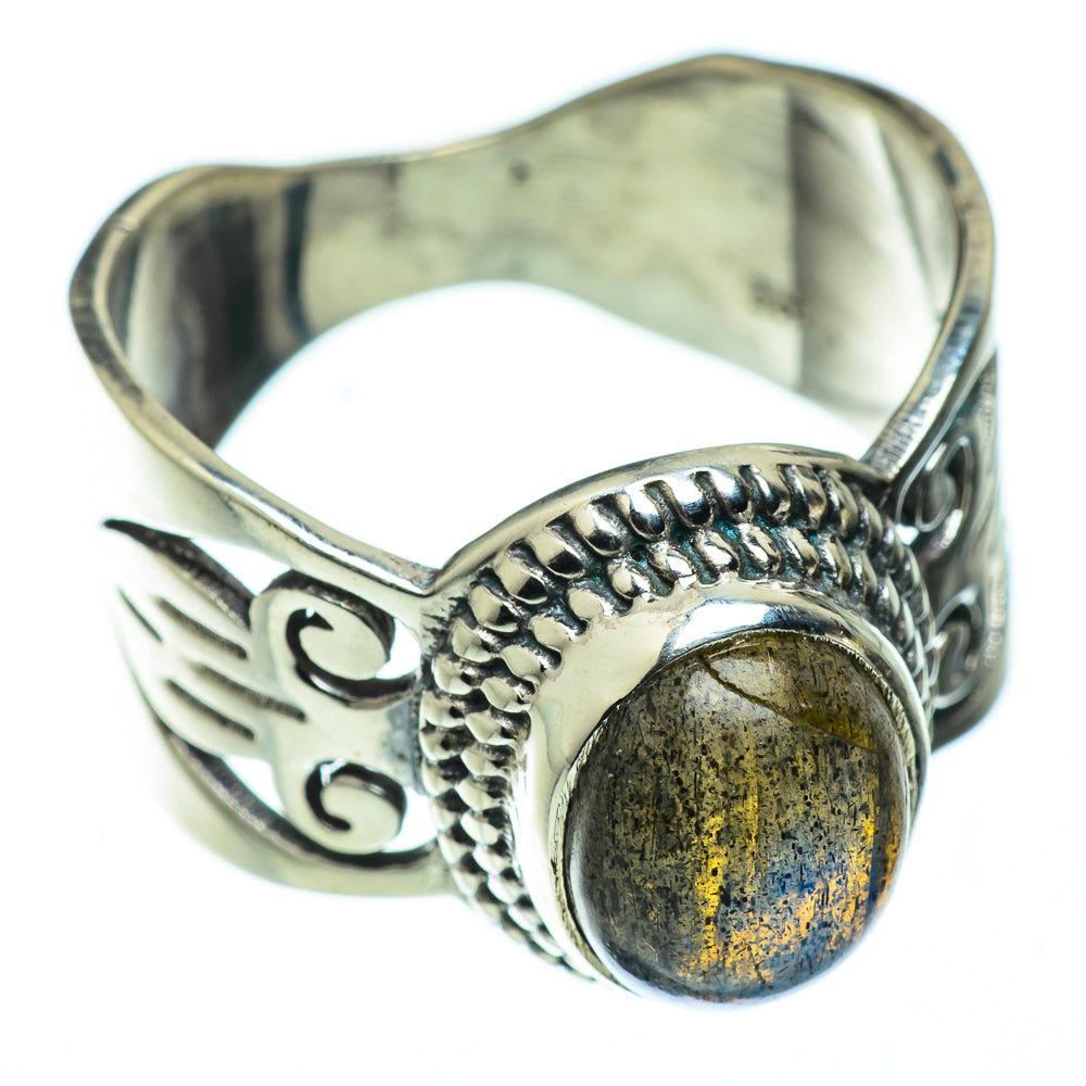 Labradorite Rings handcrafted by Anasilvercos - RING50442