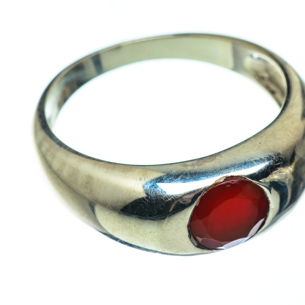 Red Onyx Rings handcrafted by Anasilvercos - RING50452
