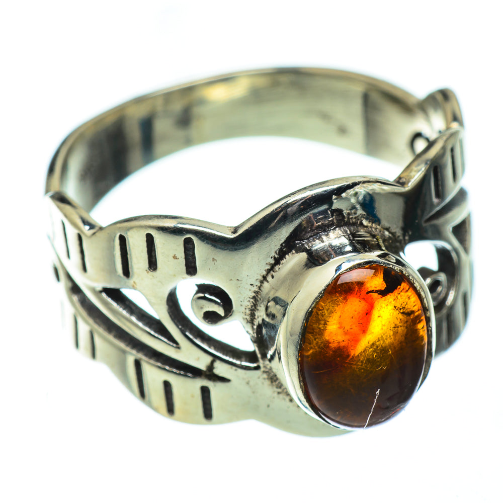 Baltic Amber Rings handcrafted by Anasilvercos - RING50477