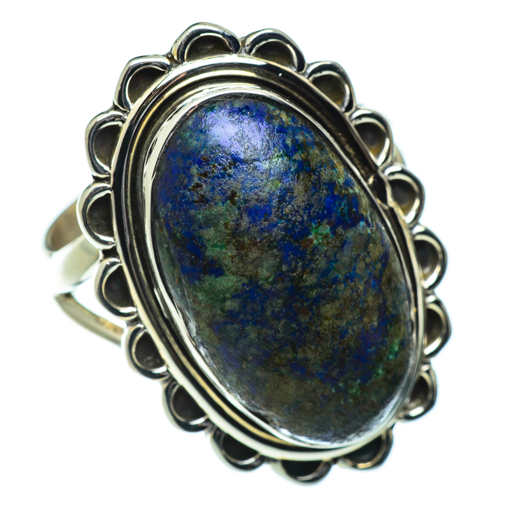 Azurite Rings handcrafted by Anasilvercos - RING50488