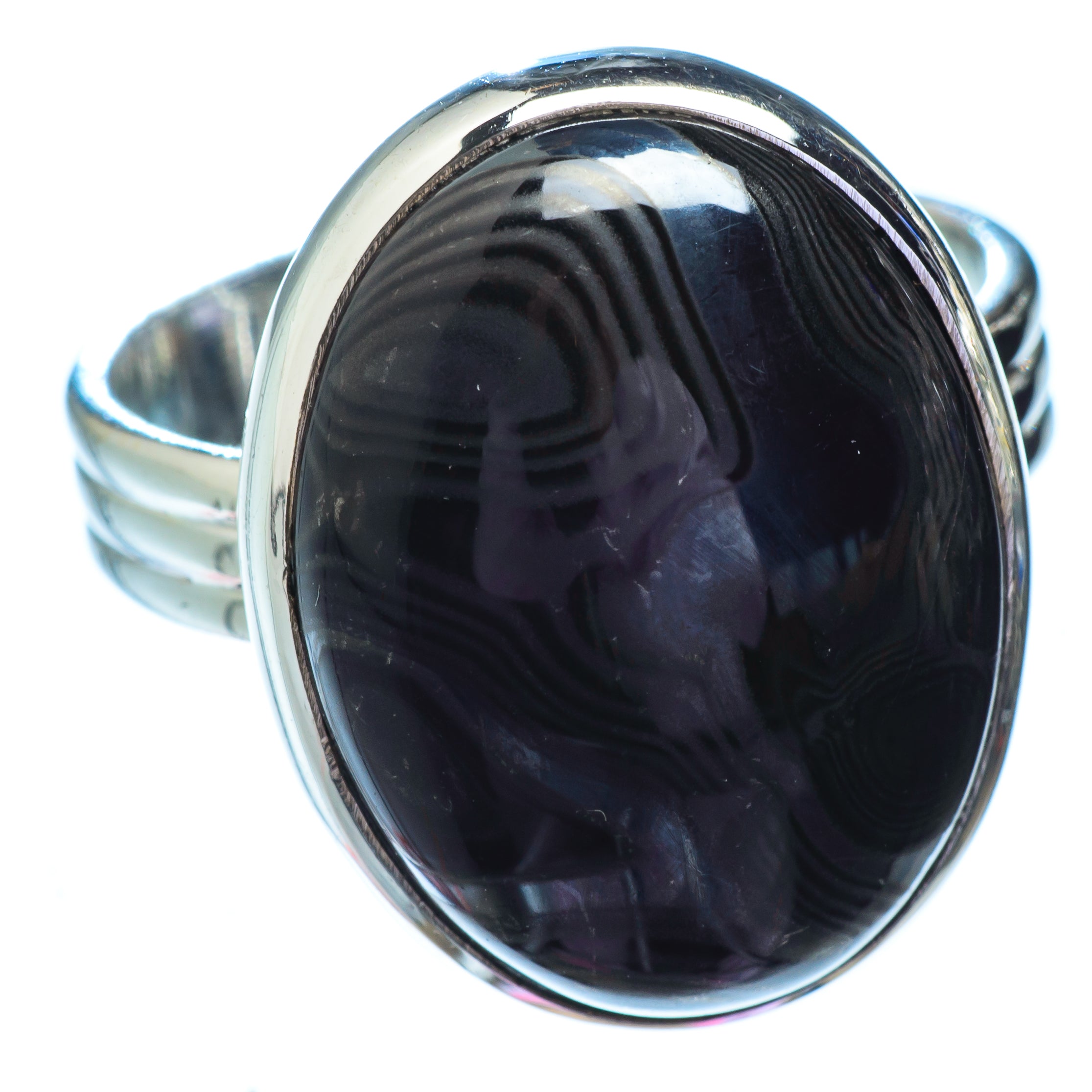 Psilomelane Rings handcrafted by Anasilvercos - RING5054