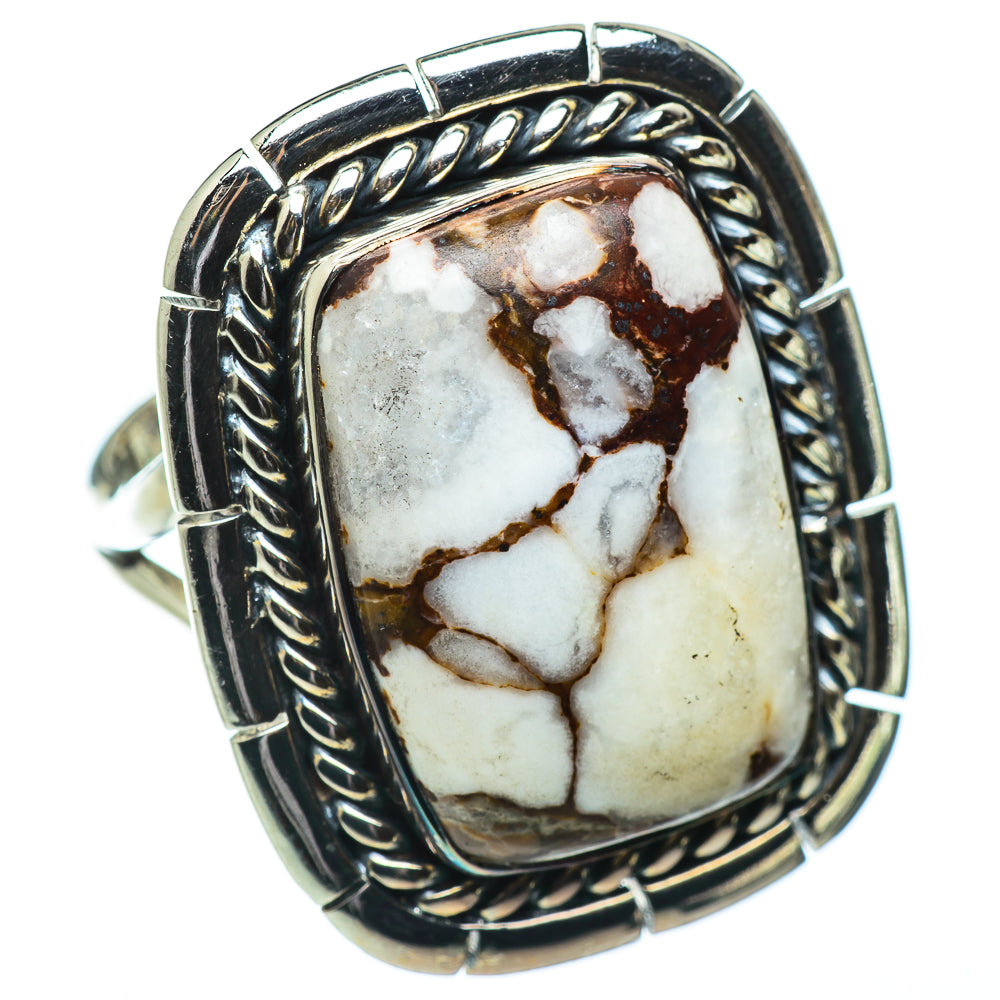 Peanut Wood Jasper Rings handcrafted by Anasilvercos - RING50643