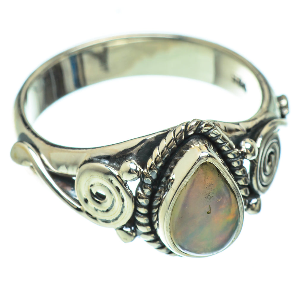 Ethiopian Opal Rings handcrafted by Anasilvercos - RING50834