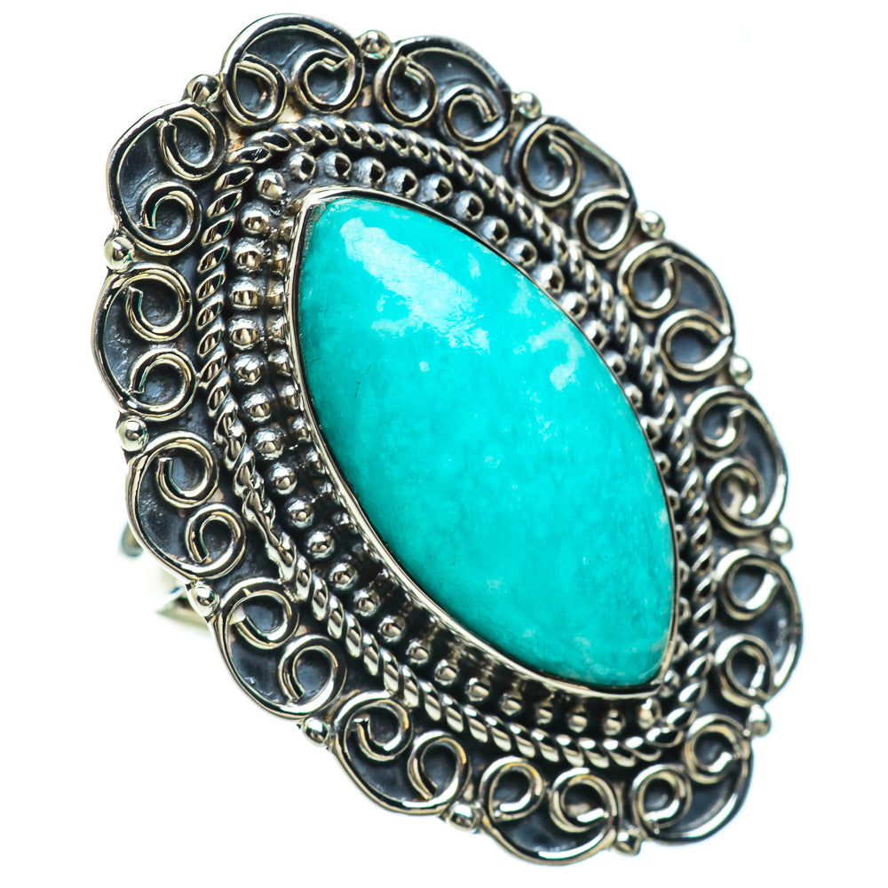 Amazonite Rings handcrafted by Anasilvercos - RING50871