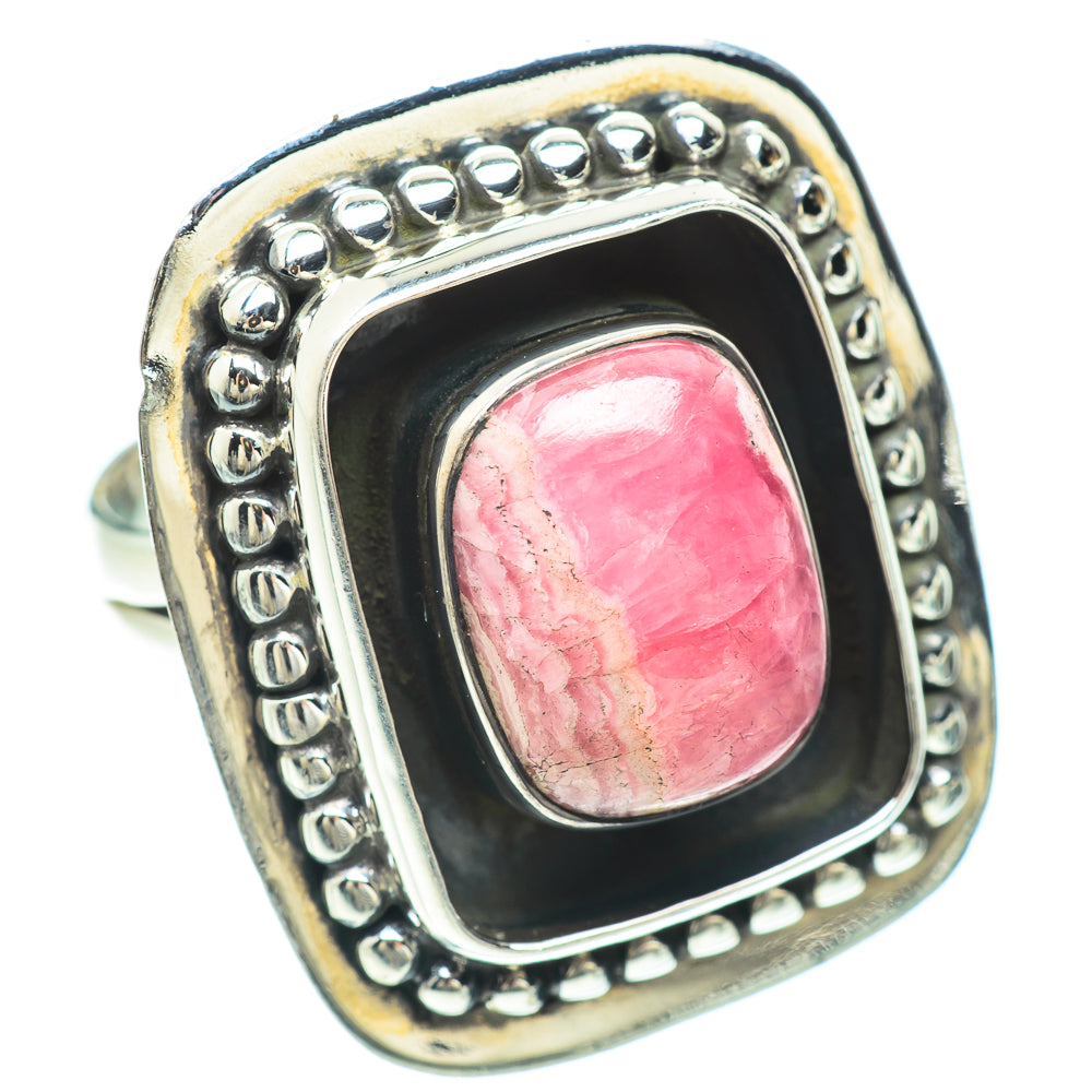 Rhodochrosite Rings handcrafted by Anasilvercos - RING50943