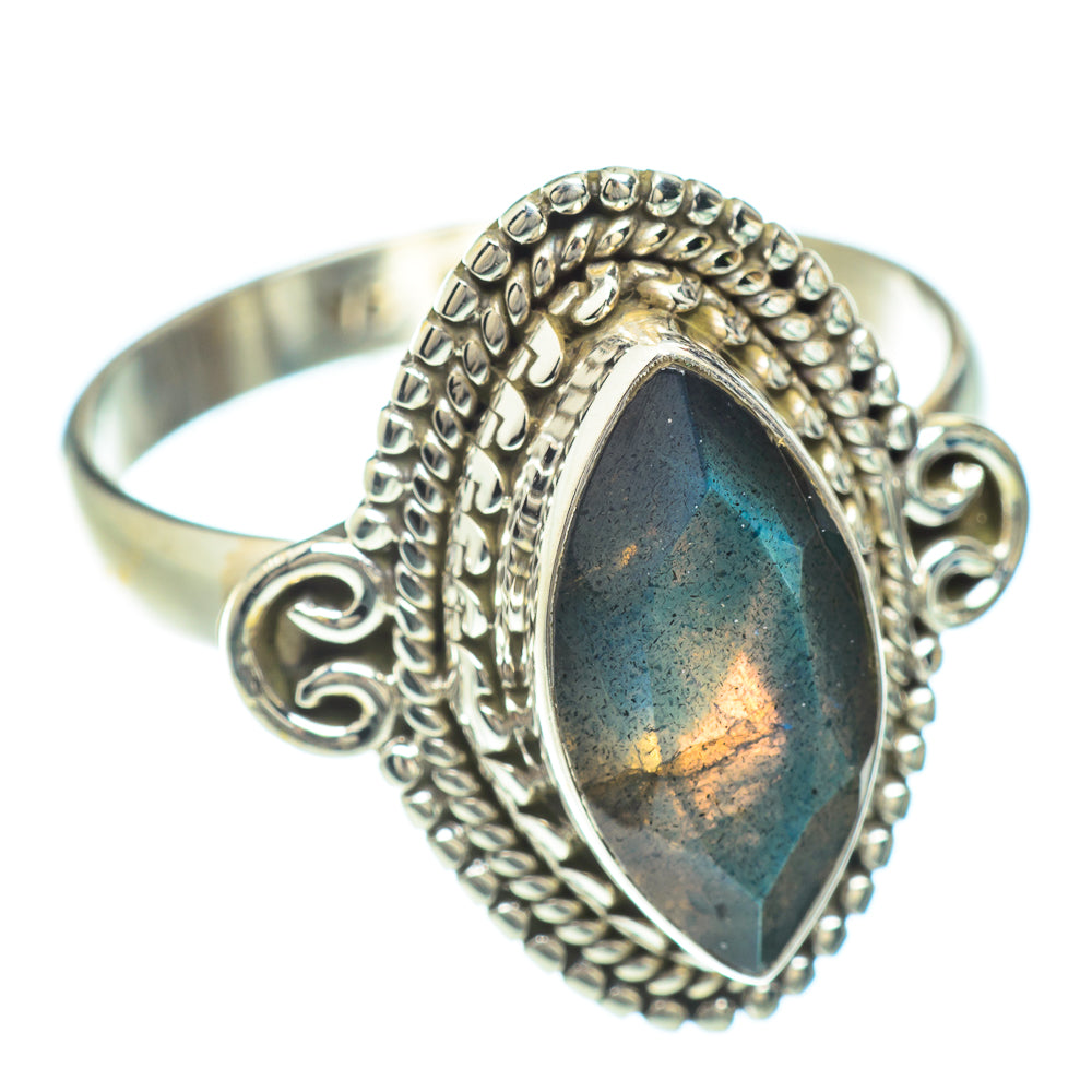Labradorite Rings handcrafted by Anasilvercos - RING51213