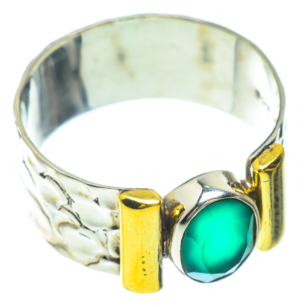 Green Onyx Rings handcrafted by Anasilvercos - RING51389