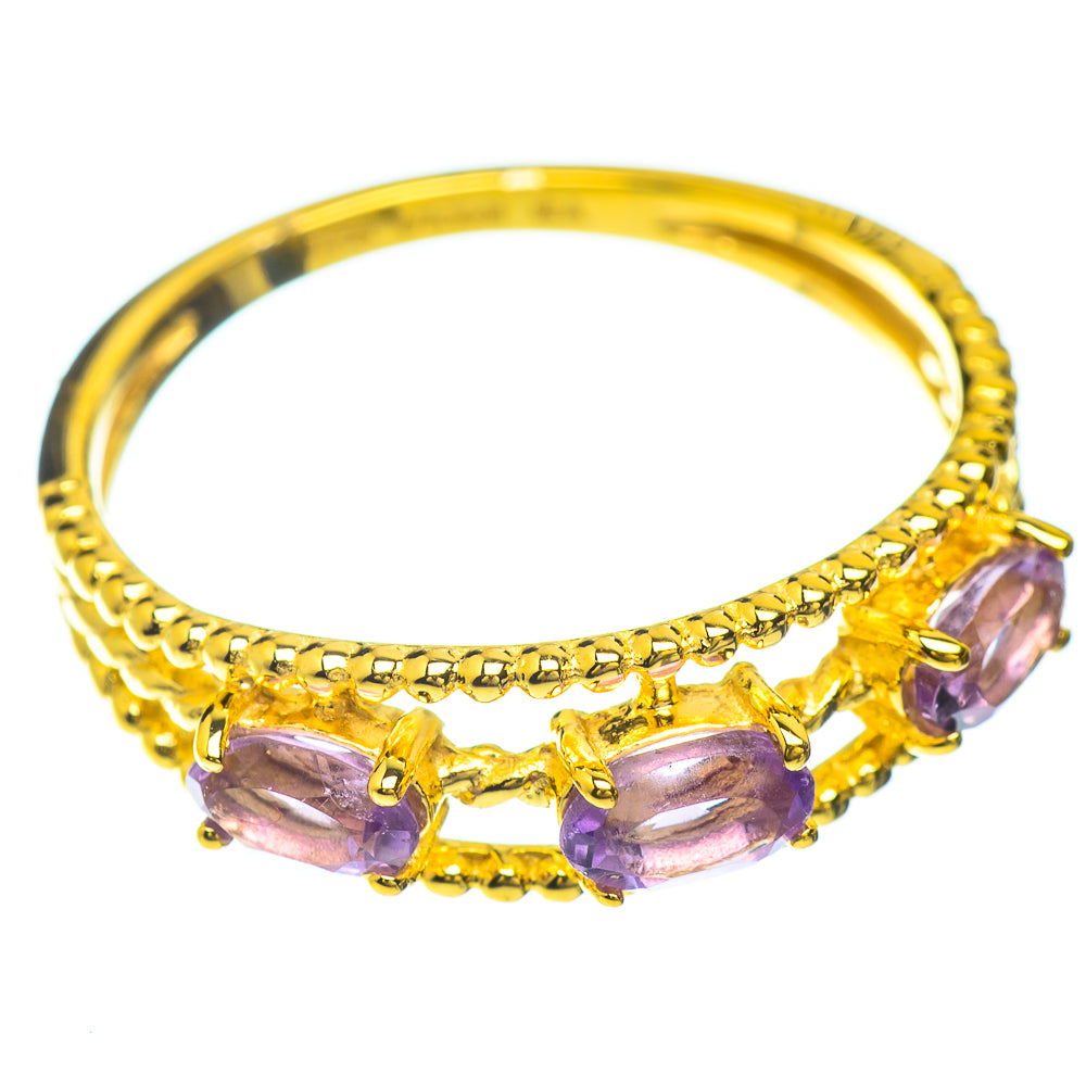 Amethyst Rings handcrafted by Anasilvercos - RING51450