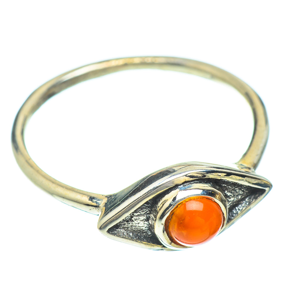 Carnelian Rings handcrafted by Anasilvercos - RING51519