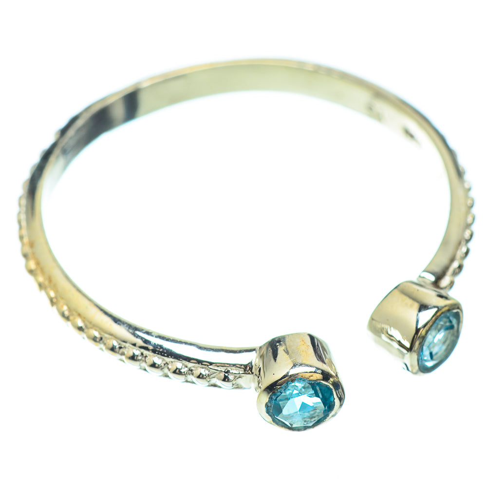 Blue Topaz Rings handcrafted by Anasilvercos - RING51531