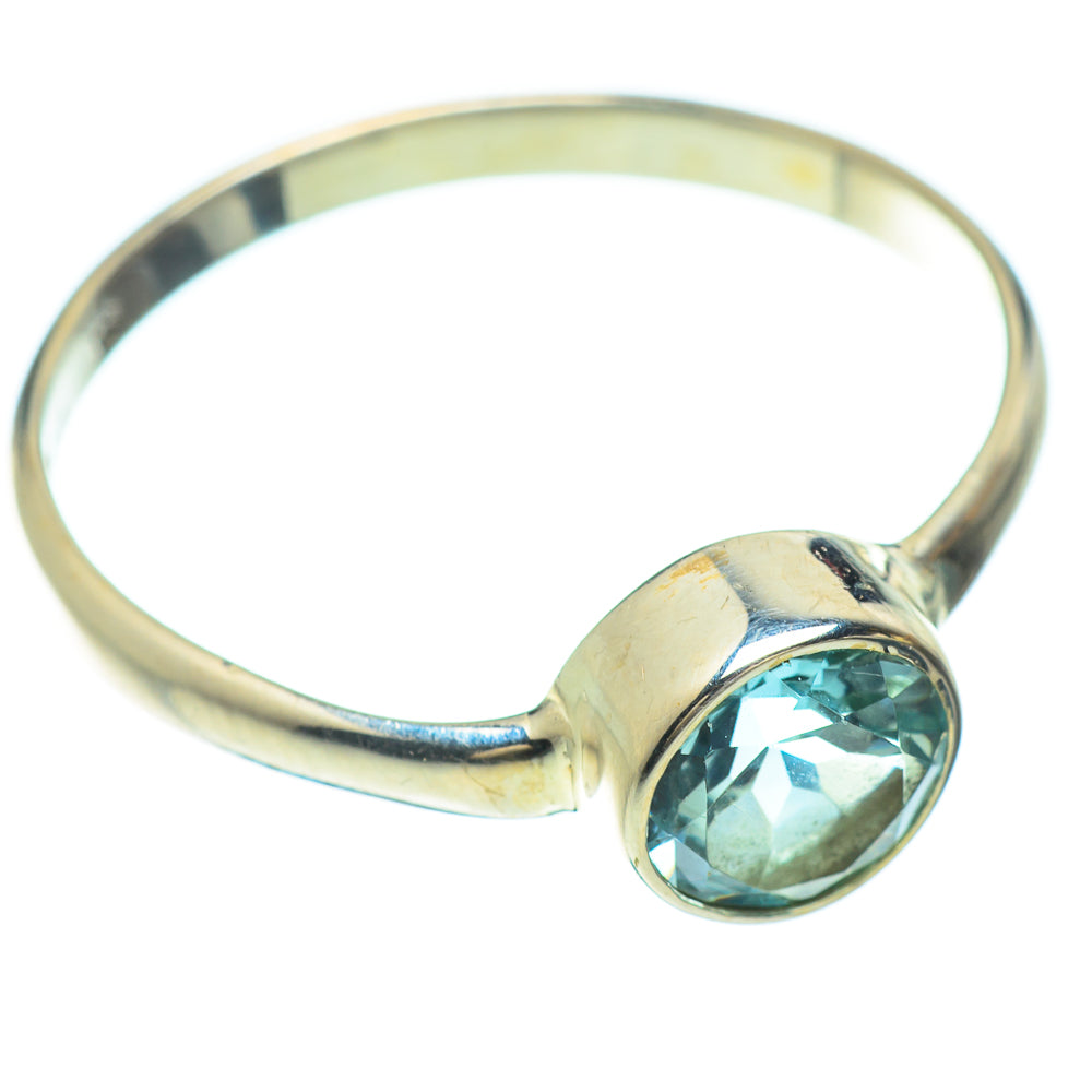 Blue Topaz Rings handcrafted by Anasilvercos - RING51567