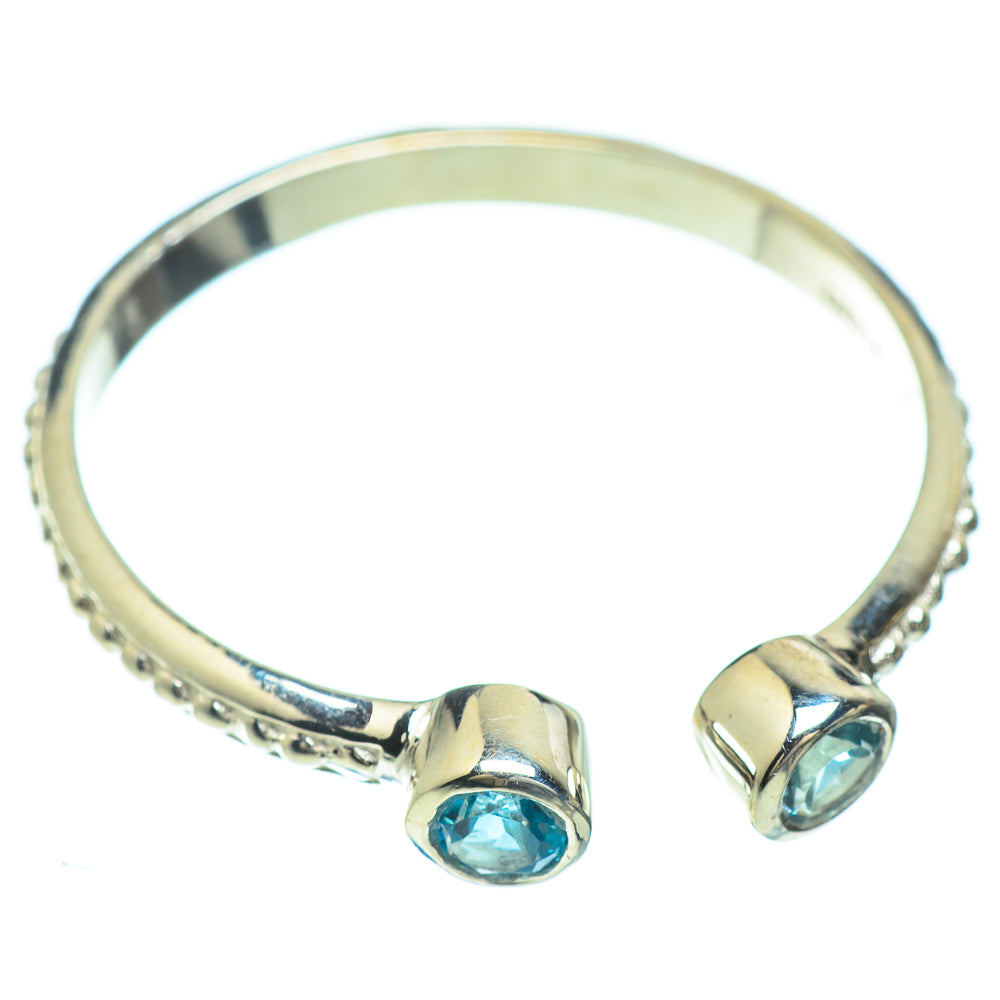 Blue Topaz Rings handcrafted by Anasilvercos - RING51601