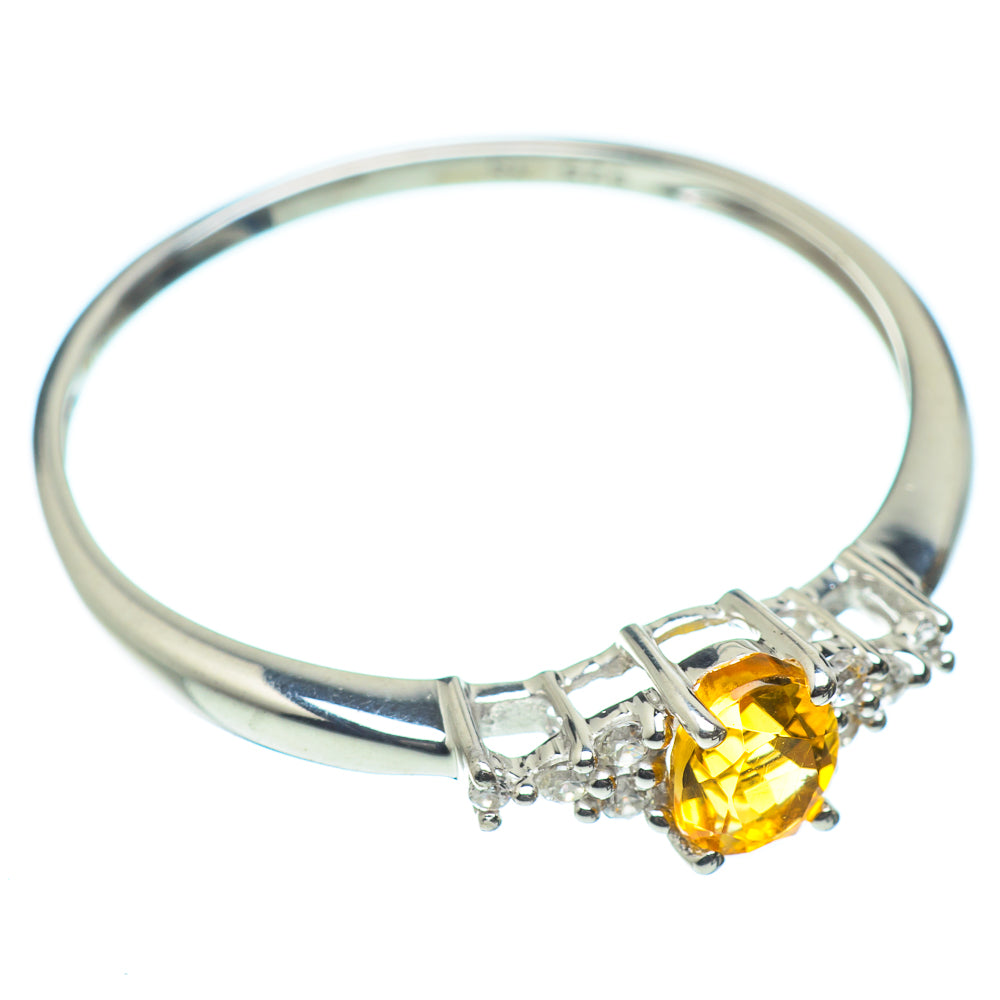 Citrine Rings handcrafted by Anasilvercos - RING51793