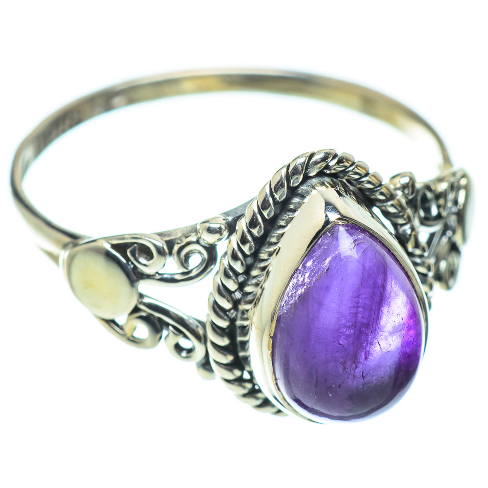Amethyst Rings handcrafted by Anasilvercos - RING51857