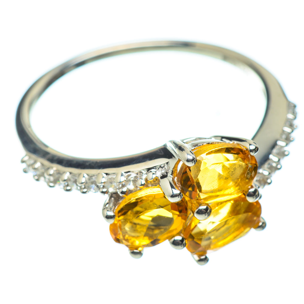 Citrine Rings handcrafted by Anasilvercos - RING51908