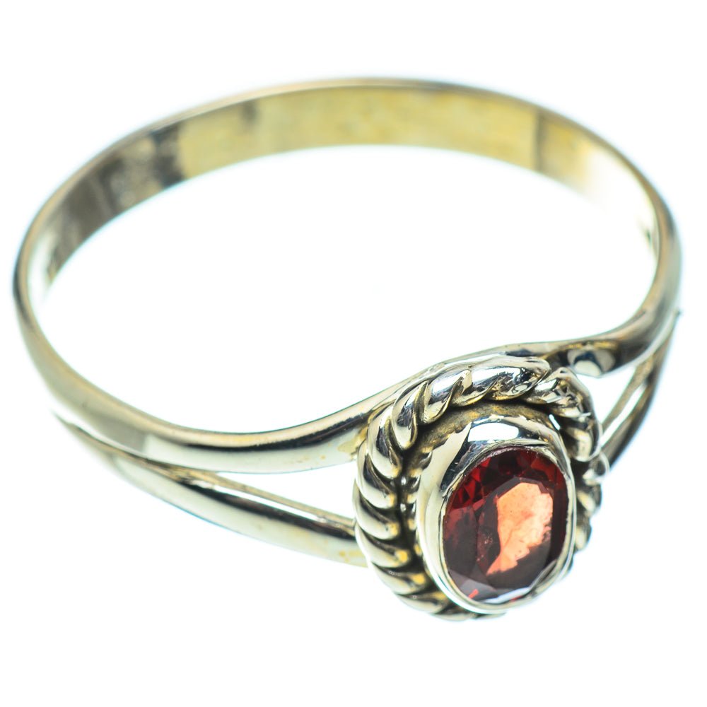 Garnet Rings handcrafted by Anasilvercos - RING51909