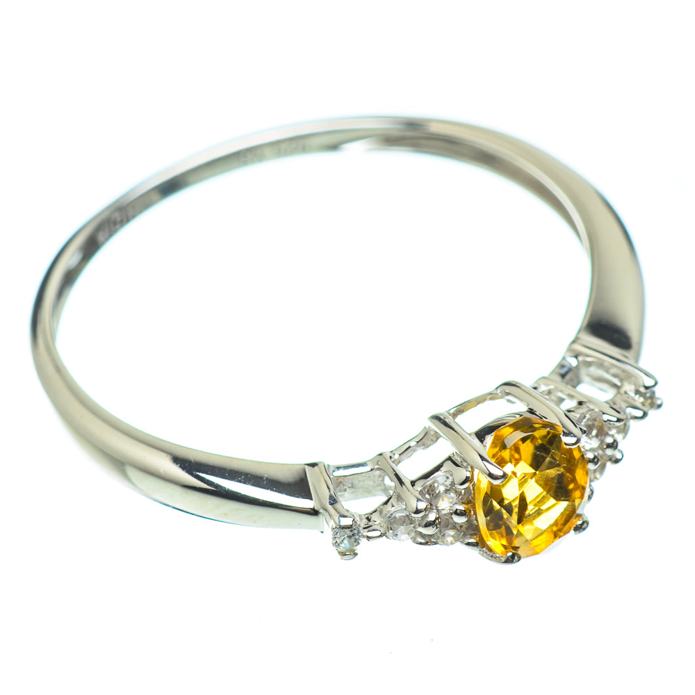 Citrine Rings handcrafted by Anasilvercos - RING51962
