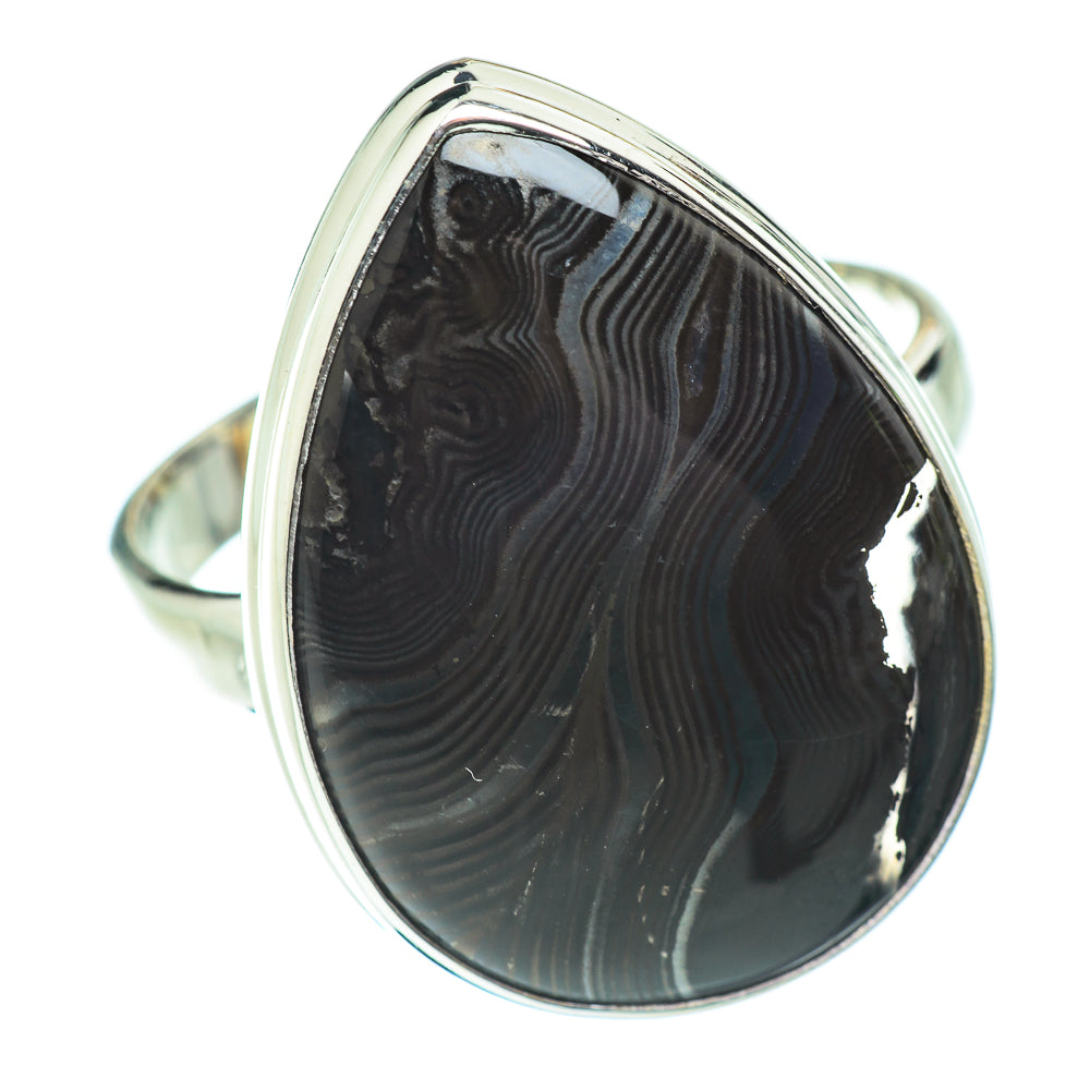 Psilomelane Rings handcrafted by Anasilvercos - RING52174