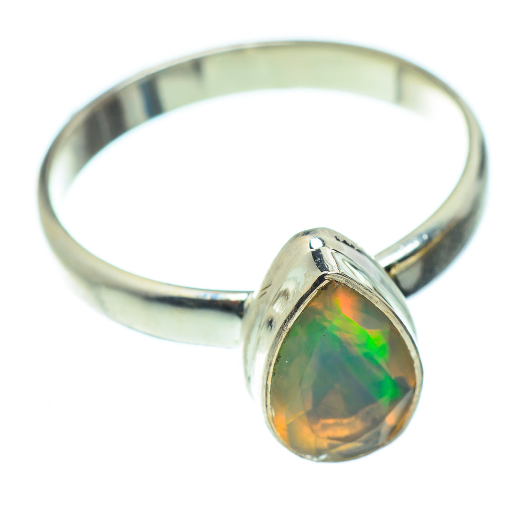 Ethiopian Opal Rings handcrafted by Anasilvercos - RING52235