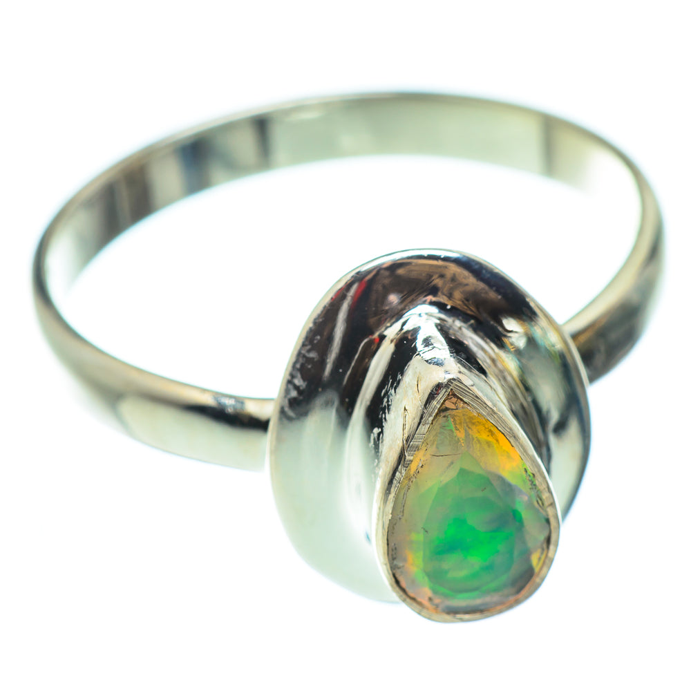 Ethiopian Opal Rings handcrafted by Anasilvercos - RING52237