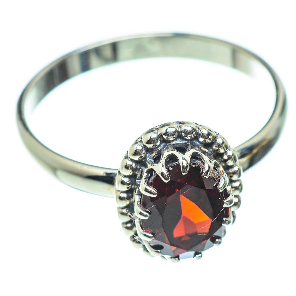 Garnet Rings handcrafted by Anasilvercos - RING52254