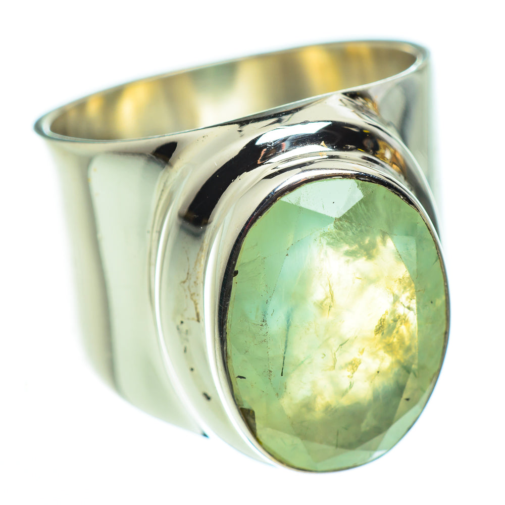 Prehnite Rings handcrafted by Anasilvercos - RING52275