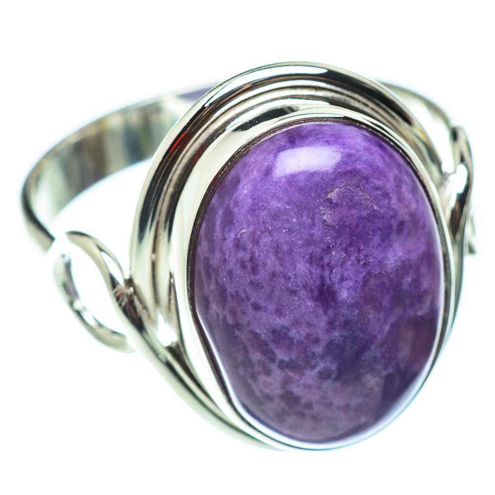 Charoite Rings handcrafted by Anasilvercos - RING52310