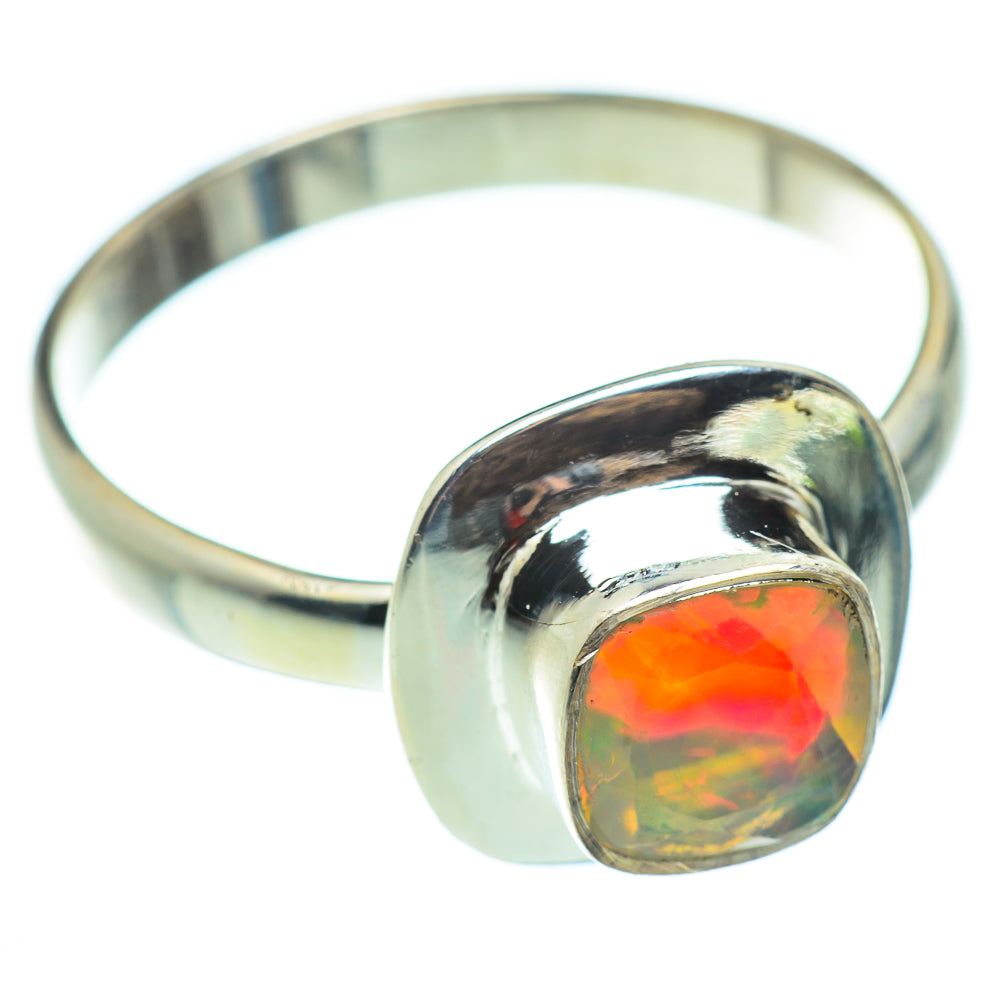 Ethiopian Opal Rings handcrafted by Anasilvercos - RING52316