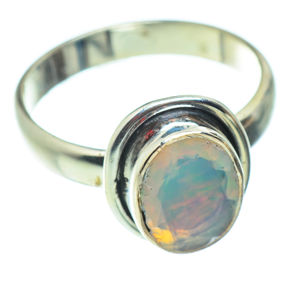 Ethiopian Opal Rings handcrafted by Anasilvercos - RING52333