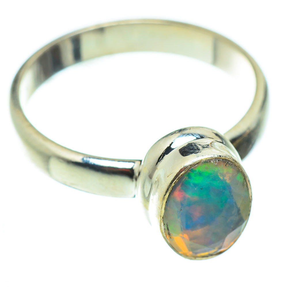 Ethiopian Opal Rings handcrafted by Anasilvercos - RING52335
