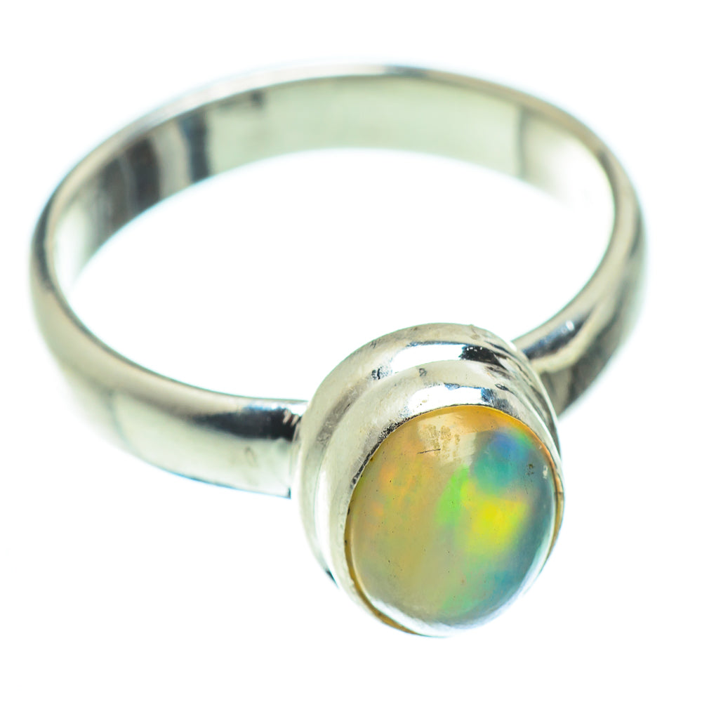 Ethiopian Opal Rings handcrafted by Anasilvercos - RING52371