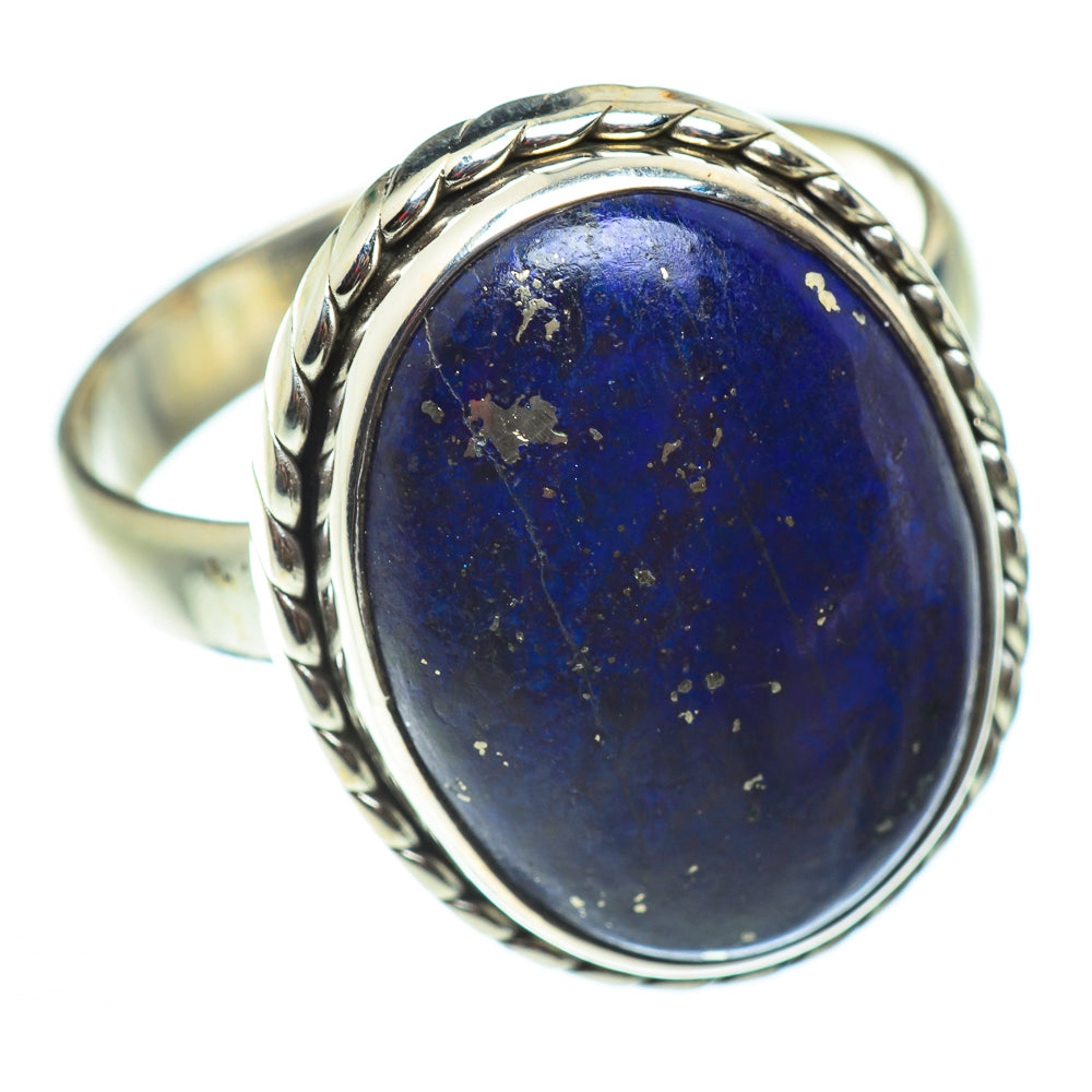 Lapis Lazuli Rings handcrafted by Anasilvercos - RING52376