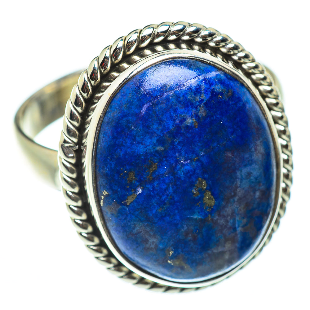 Lapis Lazuli Rings handcrafted by Anasilvercos - RING52434