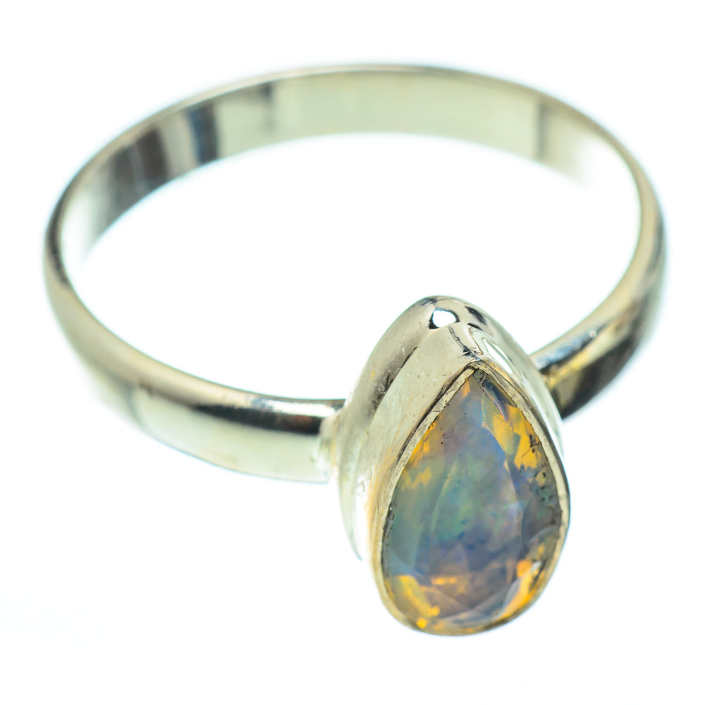 Ethiopian Opal Rings handcrafted by Anasilvercos - RING52511