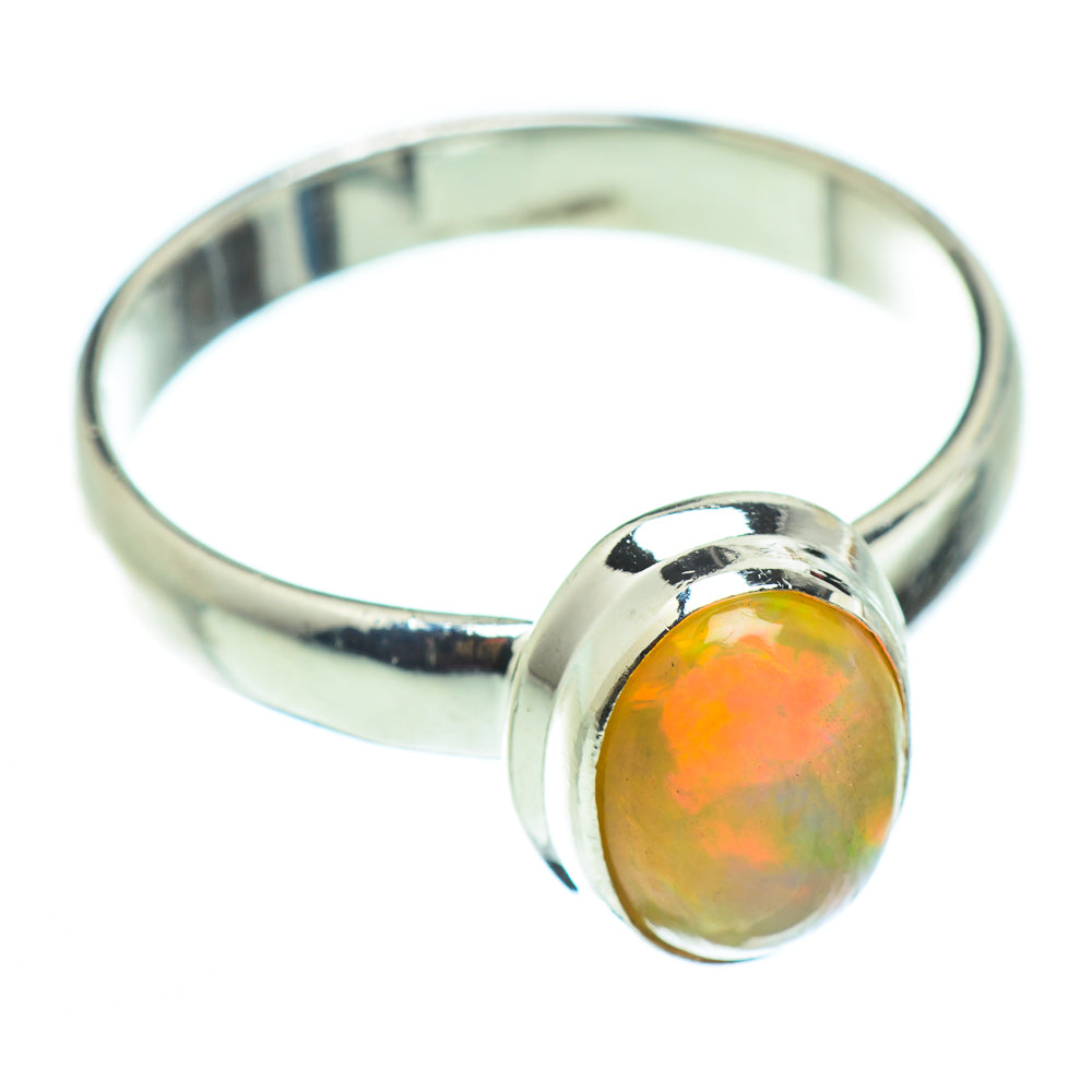Ethiopian Opal Rings handcrafted by Anasilvercos - RING52514