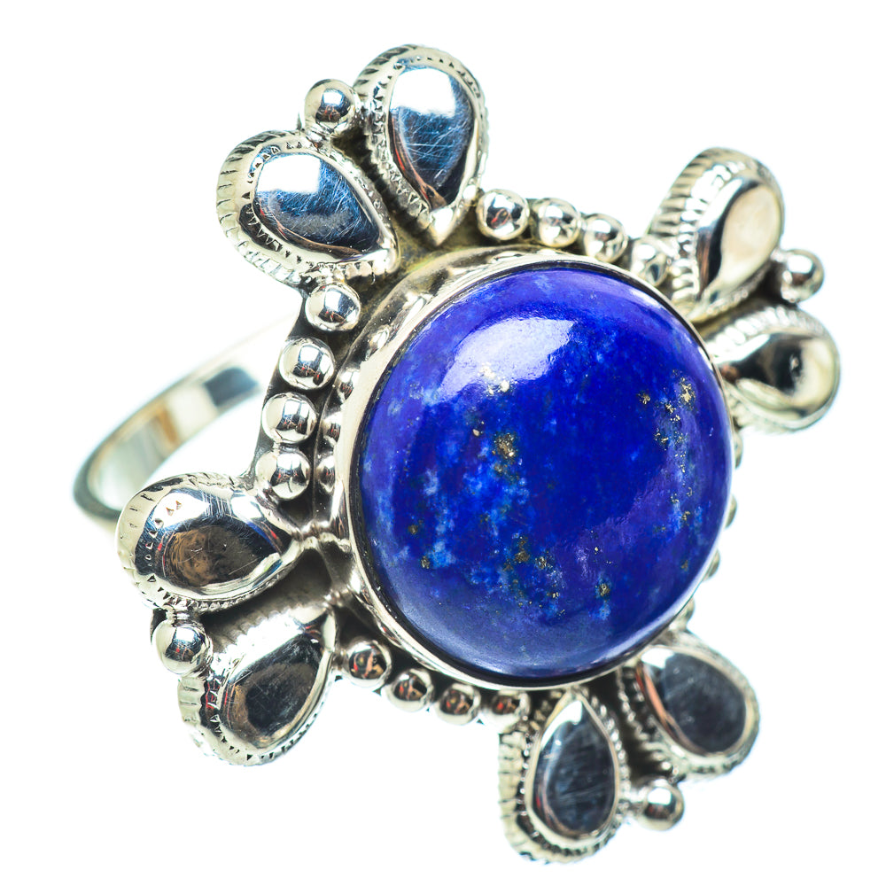 Lapis Lazuli Rings handcrafted by Anasilvercos - RING52564