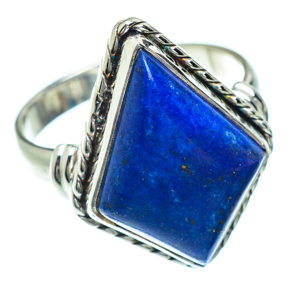 Lapis Lazuli Rings handcrafted by Anasilvercos - RING52581