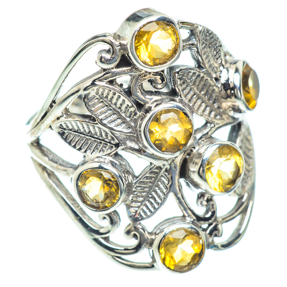 Citrine Rings handcrafted by Anasilvercos - RING52591