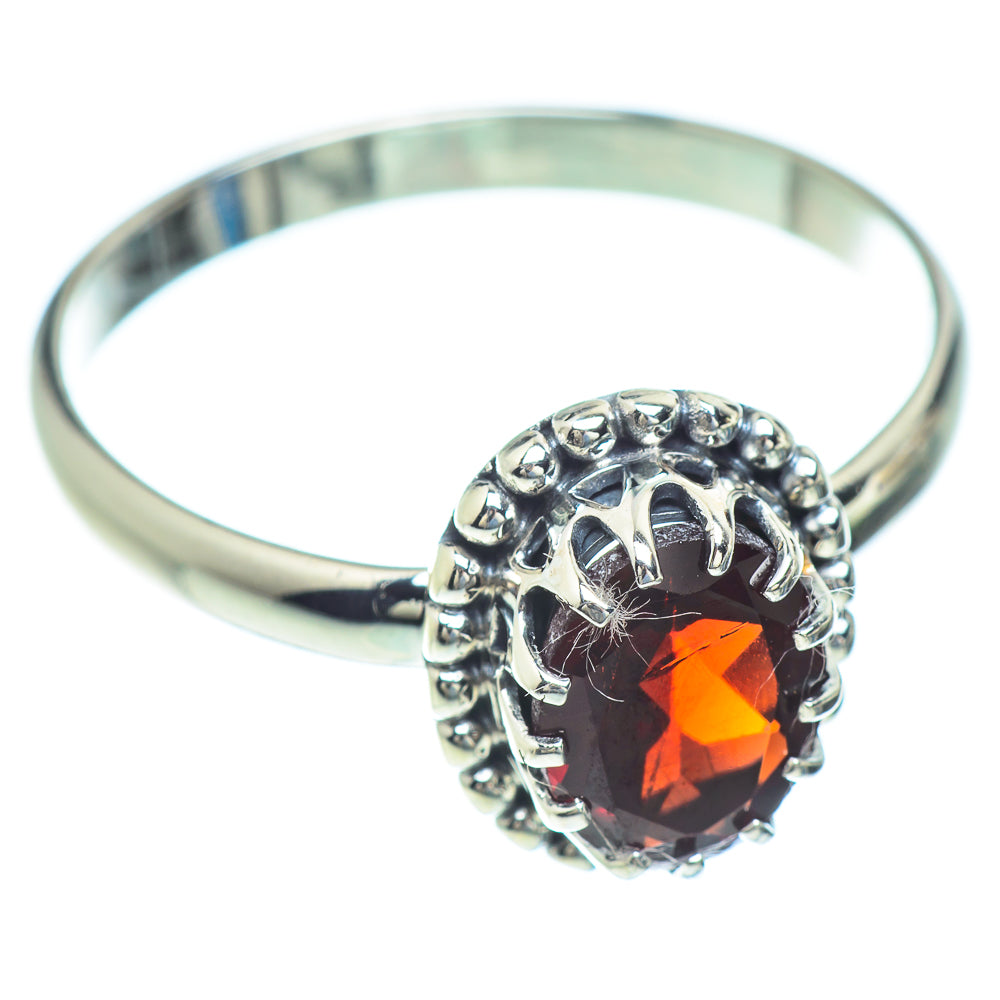 Garnet Rings handcrafted by Anasilvercos - RING52595