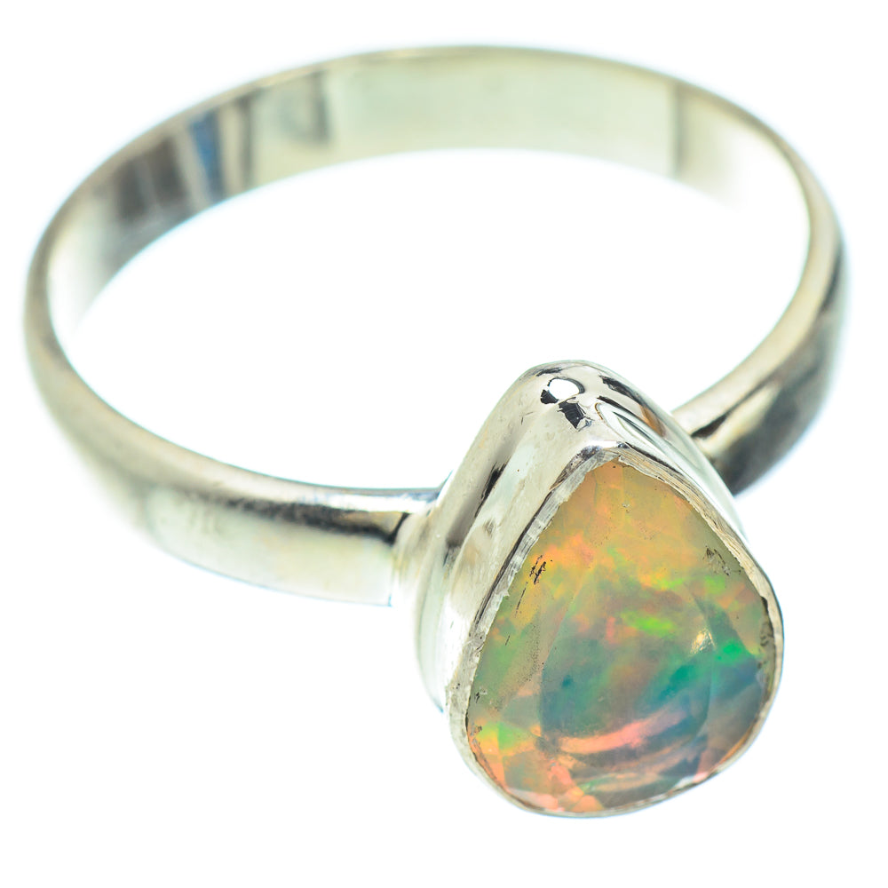 Ethiopian Opal Rings handcrafted by Anasilvercos - RING52603