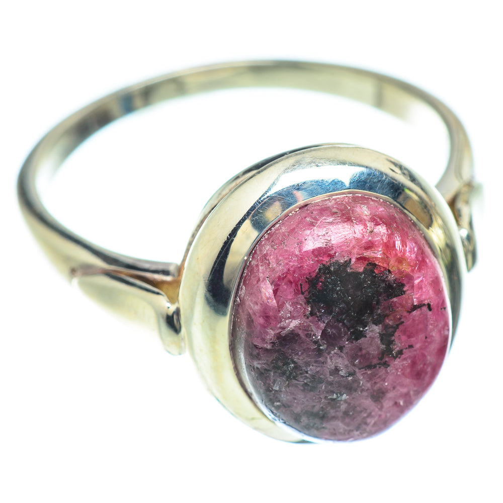Rhodonite Rings handcrafted by Anasilvercos - RING52619
