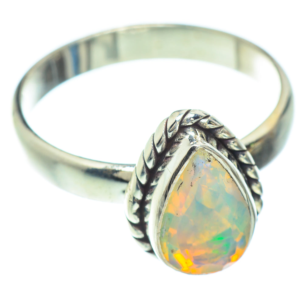 Ethiopian Opal Rings handcrafted by Anasilvercos - RING52626
