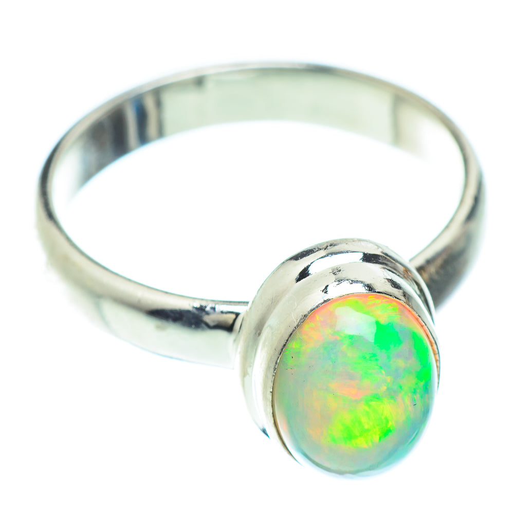 Ethiopian Opal Rings handcrafted by Anasilvercos - RING52628