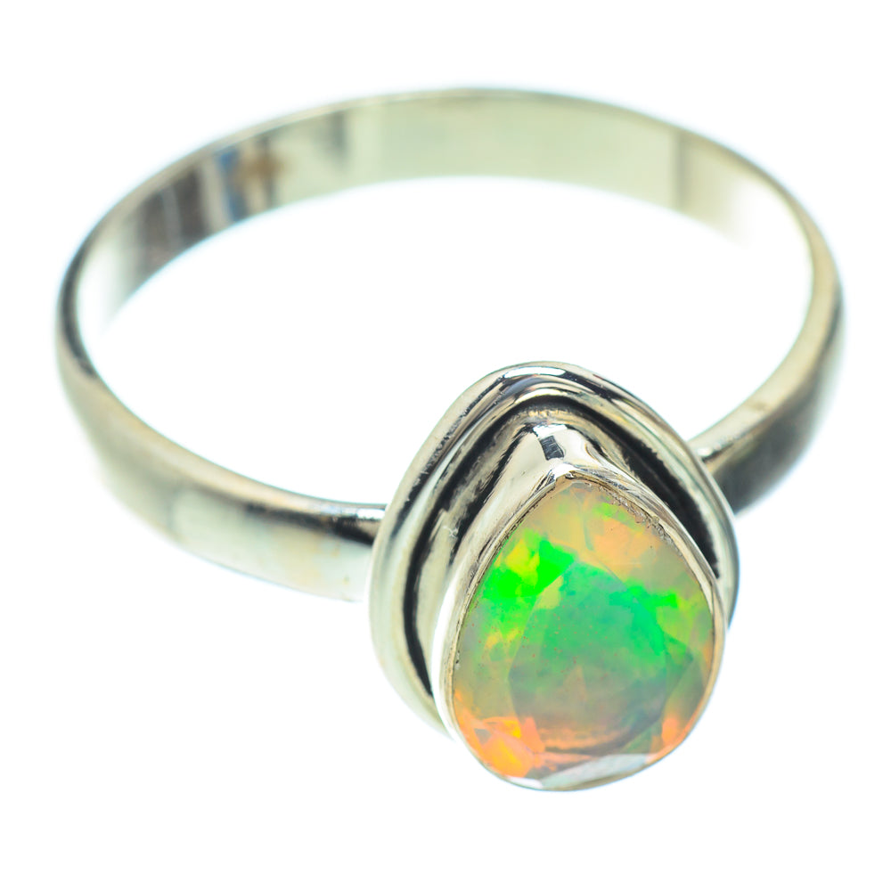 Ethiopian Opal Rings handcrafted by Anasilvercos - RING52629