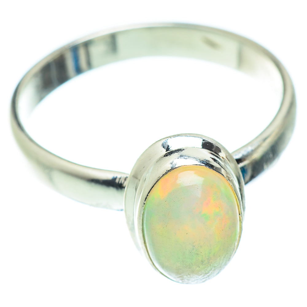 Ethiopian Opal Rings handcrafted by Anasilvercos - RING52649