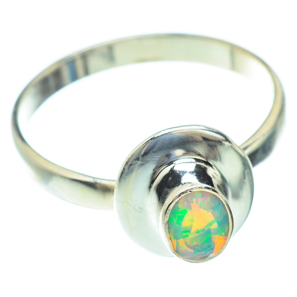 Ethiopian Opal Rings handcrafted by Anasilvercos - RING52651