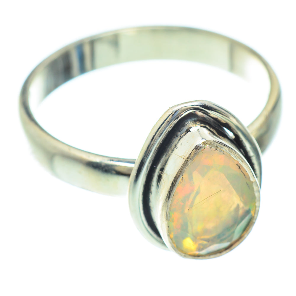 Ethiopian Opal Rings handcrafted by Anasilvercos - RING52652
