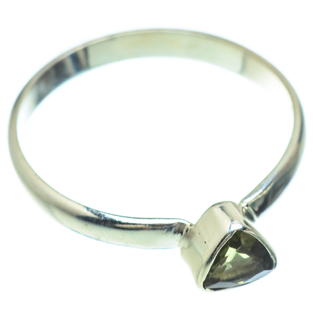 Czech Moldavite Rings handcrafted by Anasilvercos - RING52662