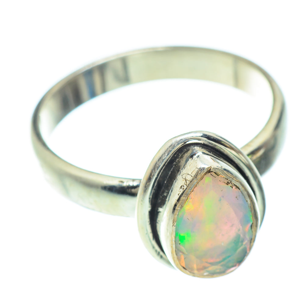 Ethiopian Opal Rings handcrafted by Anasilvercos - RING52672