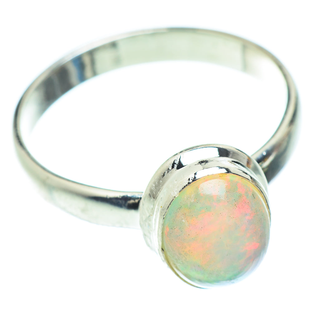 Ethiopian Opal Rings handcrafted by Anasilvercos - RING52675